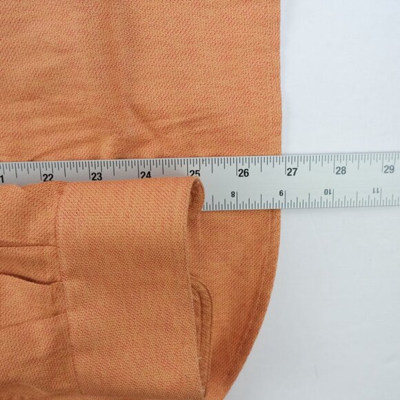 Ermenegildo Zegna Dress Shirt Mens L Textured Cotton Long Sleeve Button Down - Picture 7 of 7